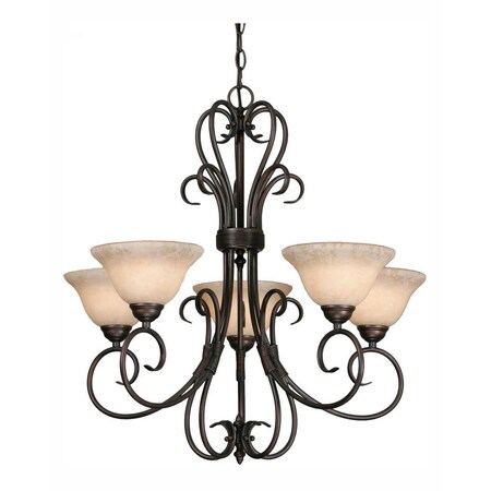 Marcellis 9 Light Dark Natural Iron Chandelier with Clear Glass Shade Marcellis 9 Light Dark Natural Iron Chandelier with Clear Glass Shade